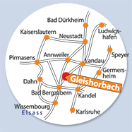 Karte Gleishorbach